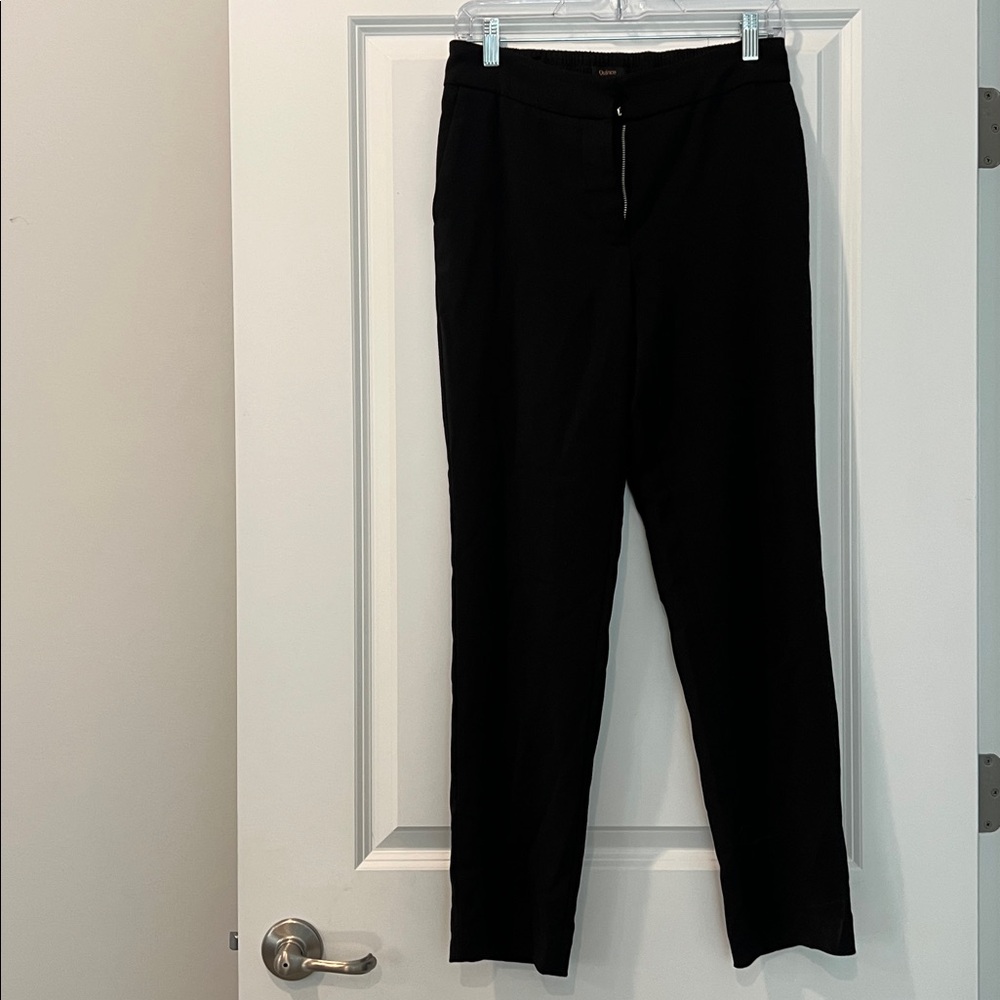 Quince Black Straight Leg Women's Pants